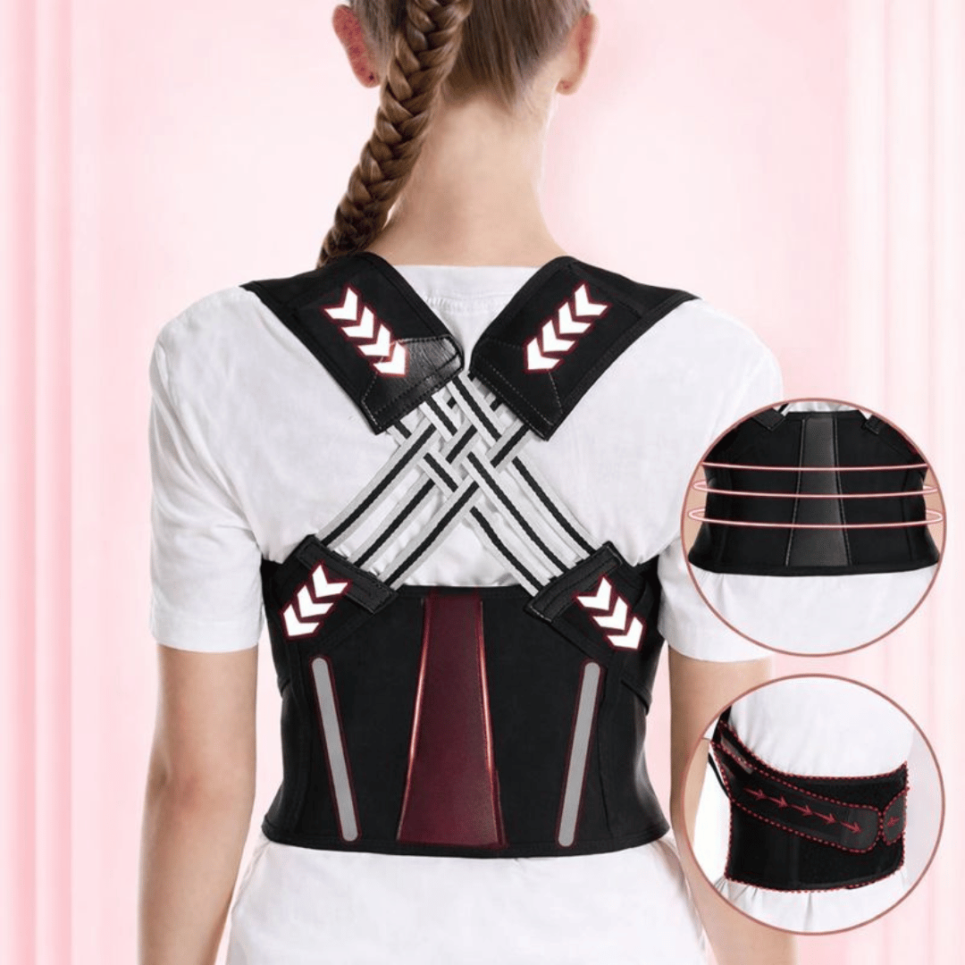 Adjustable Back Posture Corrector/ Slouching Relieve Pain Belt Women Men