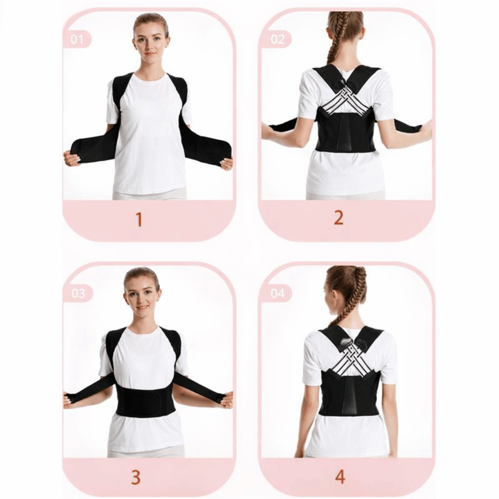 Adjustable Back Posture Corrector/ Slouching Relieve Pain Belt Women Men