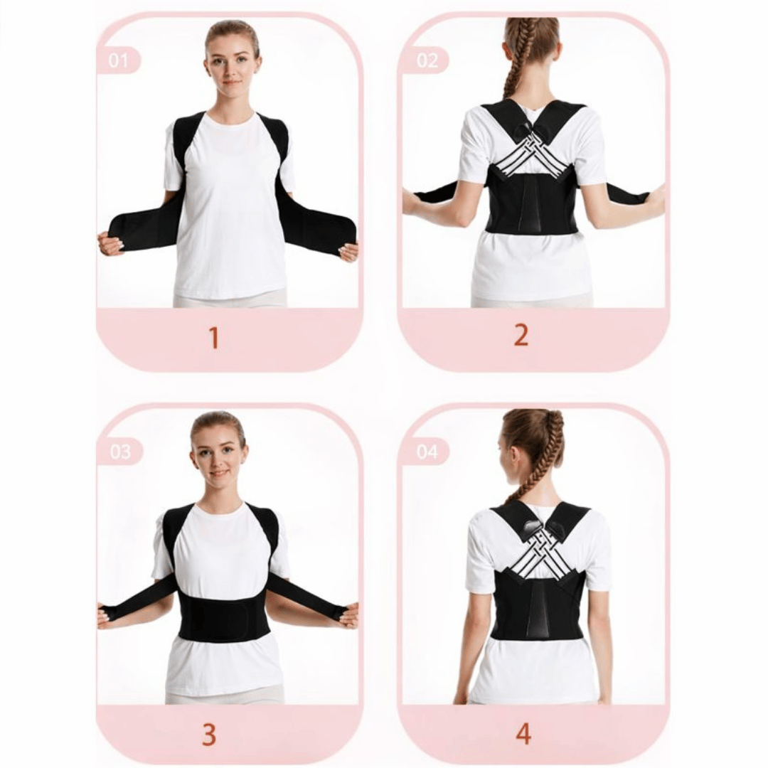 Adjustable Back Posture Corrector/ Slouching Relieve Pain Belt Women Men