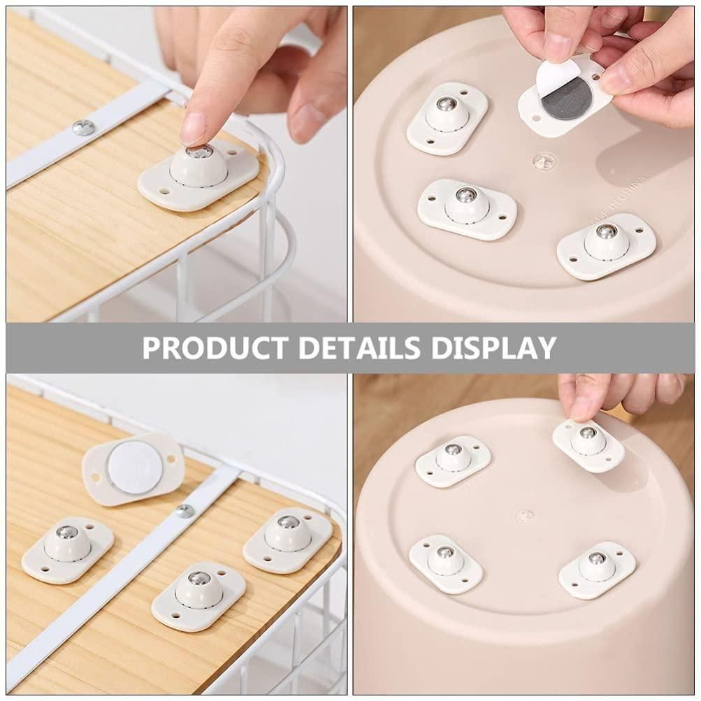 [Pack Of 12] Furniture Sofa Table Moving Wheels