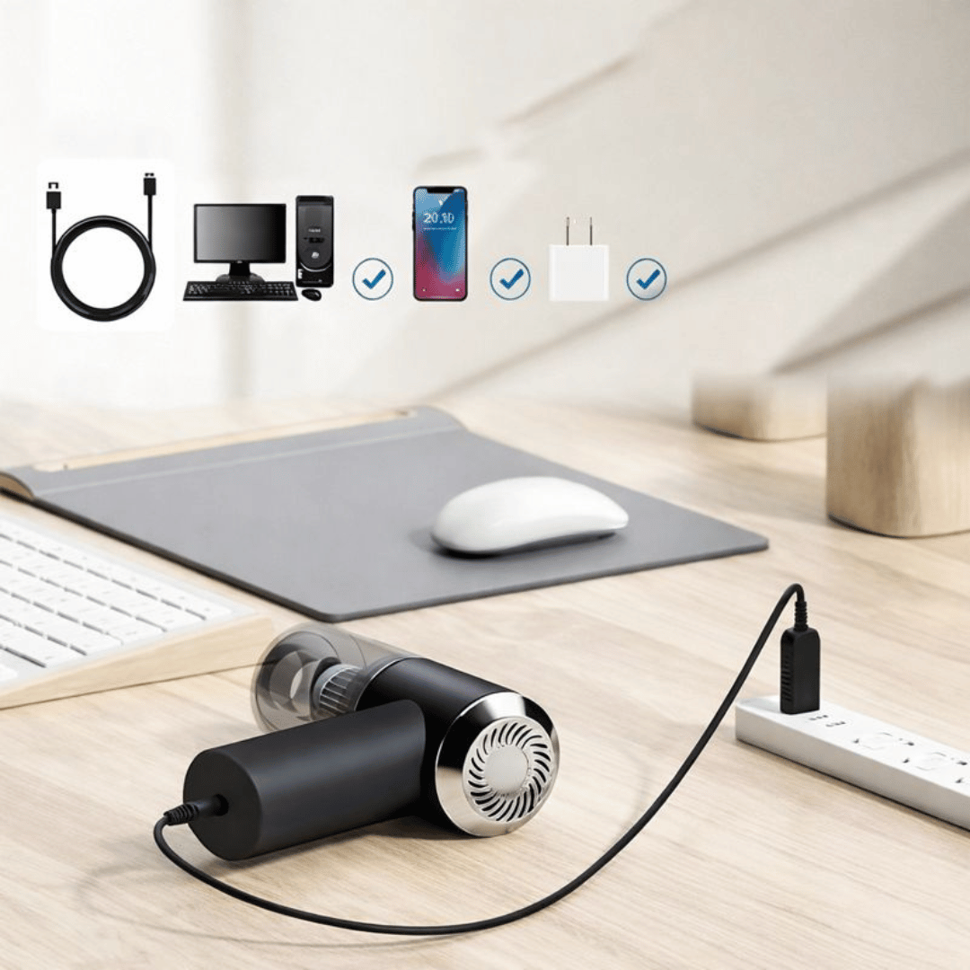 Portable Air Duster Wireless Vacuum Cleaner