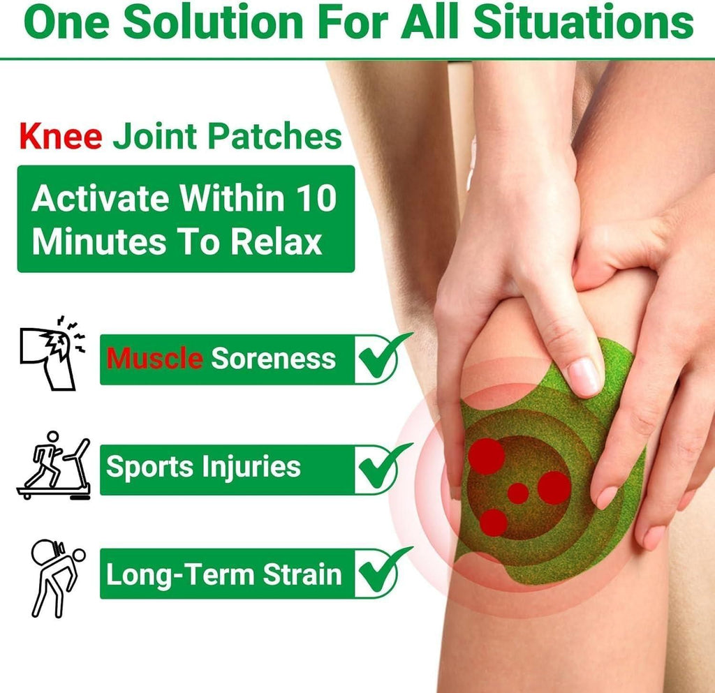 Herbal Knee Patches - Buy 1 Get 1 Free (10+10 Patches)