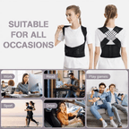 Adjustable Back Posture Corrector/ Slouching Relieve Pain Belt Women Men