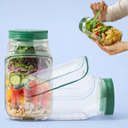 Leak-Proof Salad Jar Container (Fresh Salad Everytime)