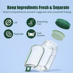 Leak-Proof Salad Jar Container (Fresh Salad Everytime)