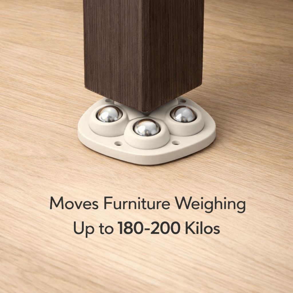 Heavy Furniture Sofa Table Moving Wheels — No Lifting, No Back Pain!