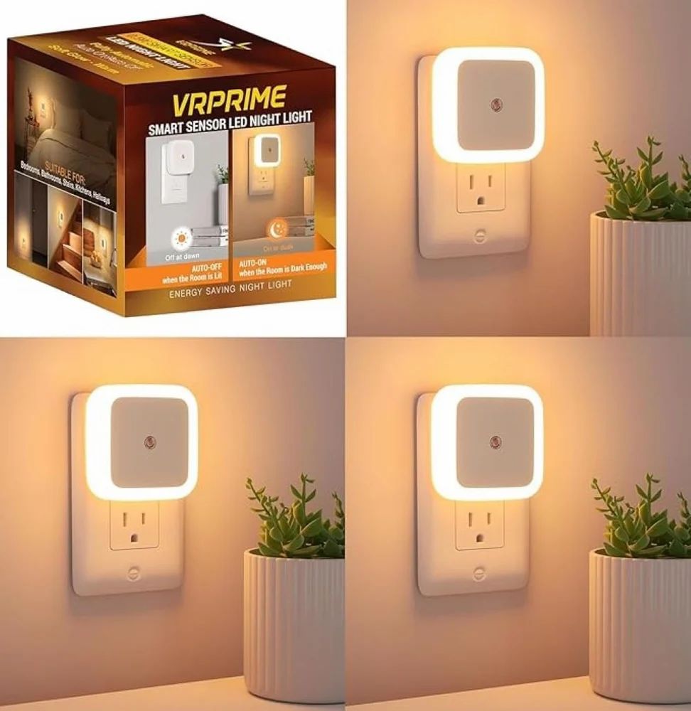 [Pack   Of   3]   Smart   Sensor   LED   Night   Lamp